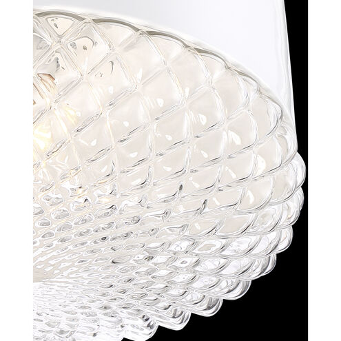 Corson 1 Light 10 inch White Pendant Ceiling Light, Small
