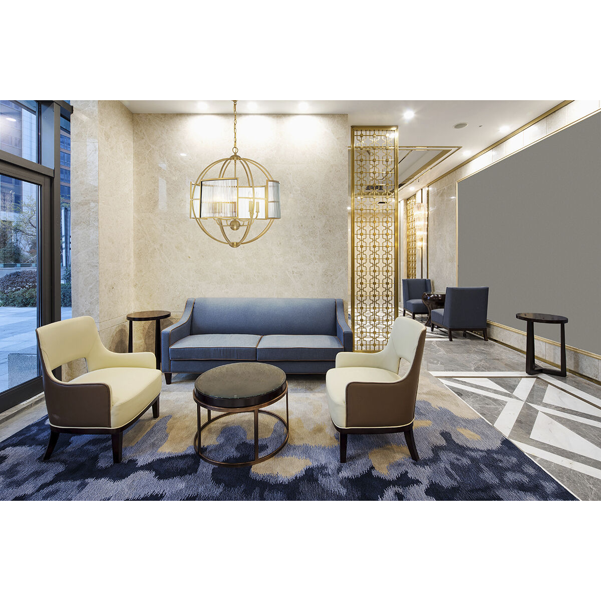 Manilow 8 Light 26 inch Polished Nickel Chandelier Ceiling Light