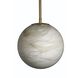 Kepler LED 12 inch Gold Pendant Ceiling Light