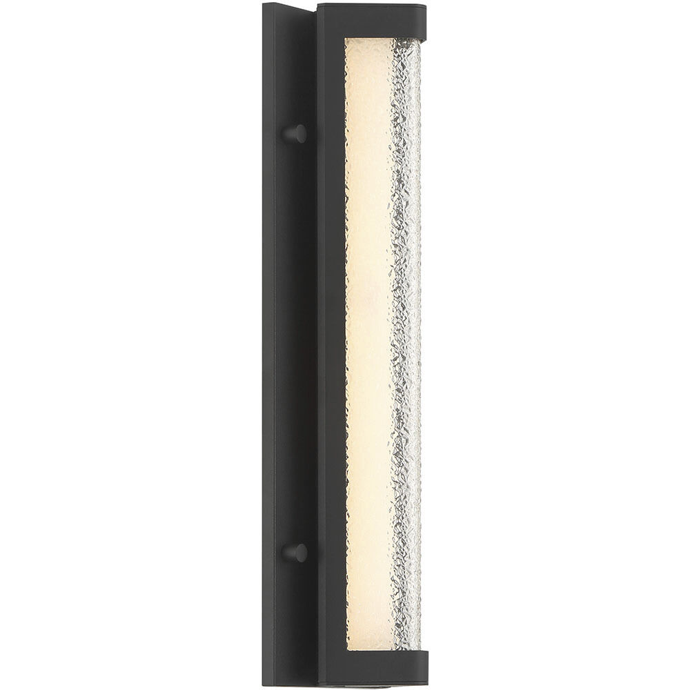 Hy50 LED 16 inch Sand Black Outdoor Wall Sconce