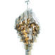 Altesa 68 Light 34 inch Chrome Chandelier Ceiling Light