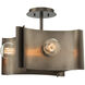 Metallo 4 Light 17.00 inch Semi-Flush Mount