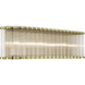 Glasbury 6 Light 32 inch Gold Vanity Light Wall Light