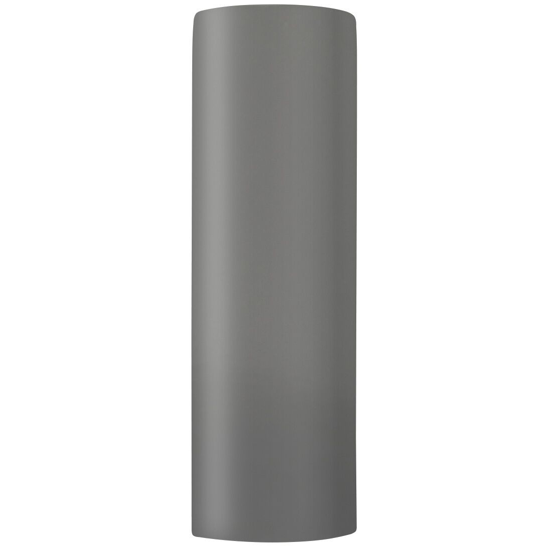 Ambiance LED 5.25 inch Gloss Grey ADA Wall Sconce Wall Light