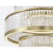 Empra LED 47.25 inch Gold Grand Chandelier Ceiling Light