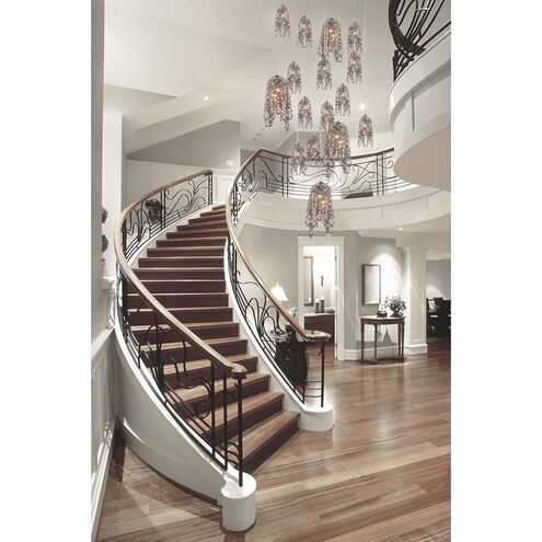 Danza 20 Light 37.5 inch Chrome Chandelier Ceiling Light