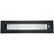 Ontario 17 X 4 inch Black Patio Heater Flush Mount Kit