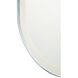 Sara 36 X 24 inch Matte Silver LED Mirror