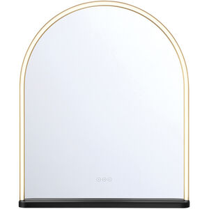 Serin 36 X 30 inch Gold and Black Mirror