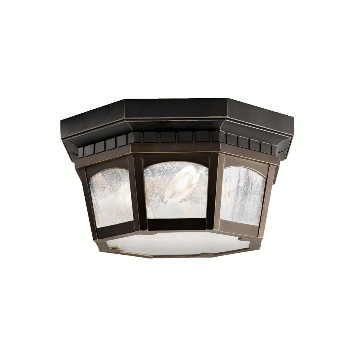 Courtyard 3 Light 12.25 inch Outdoor Ceiling Light