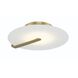 Nuvola LED 16.75 inch Gold Flush Mount Ceiling Light