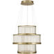 Empra LED 35.2 inch Gold Grand Chandelier Ceiling Light