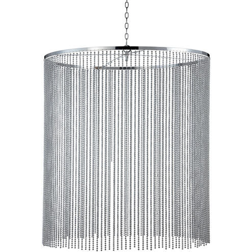 Bloomington 38 inch Chrome Pendant Ceiling Light, Large