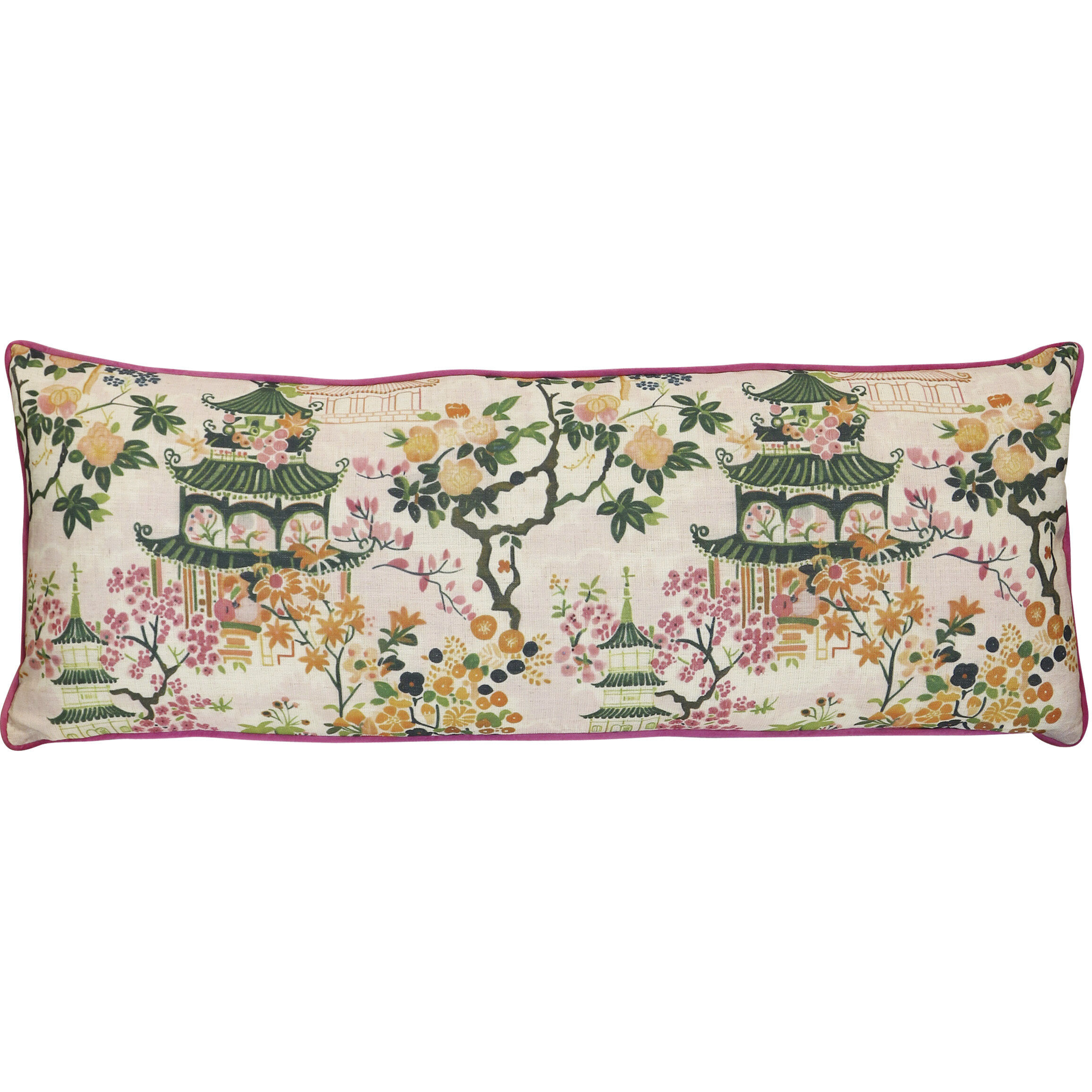 Chinoiserie Decorative Pillow