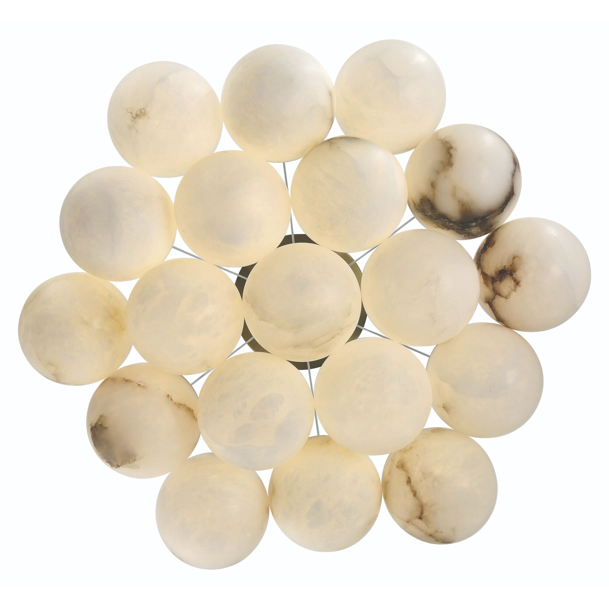 Kepler LED 29.25 inch Gold Chandelier Ceiling Light