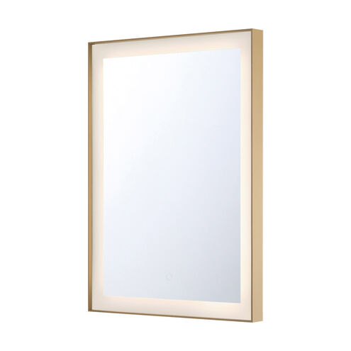 LED Mirror 30 X 22 inch Gold Mirror