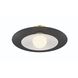 Welsh LED 18 inch Black Flush Mount Ceiling Light