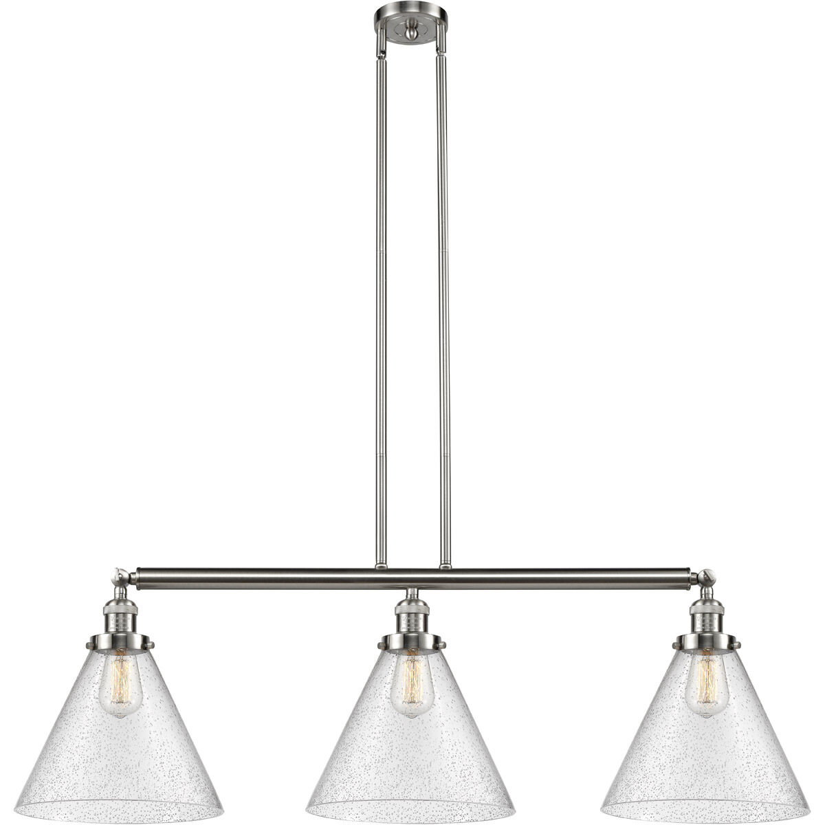 Franklin Restoration X-Large Cone 3 Light 44.00 inch Island Light