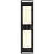 Ren 2 Light 23.25 inch Black Outdoor Wall Sconce