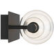 Lucent LED 34 inch Matte Black Vanity Light Wall Light