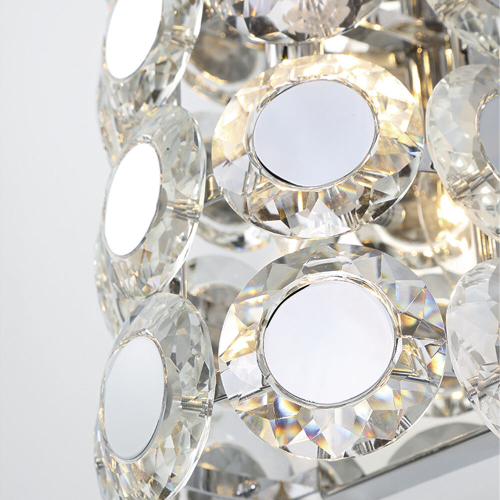 Perrene Wall Sconce Wall Light in Chrome