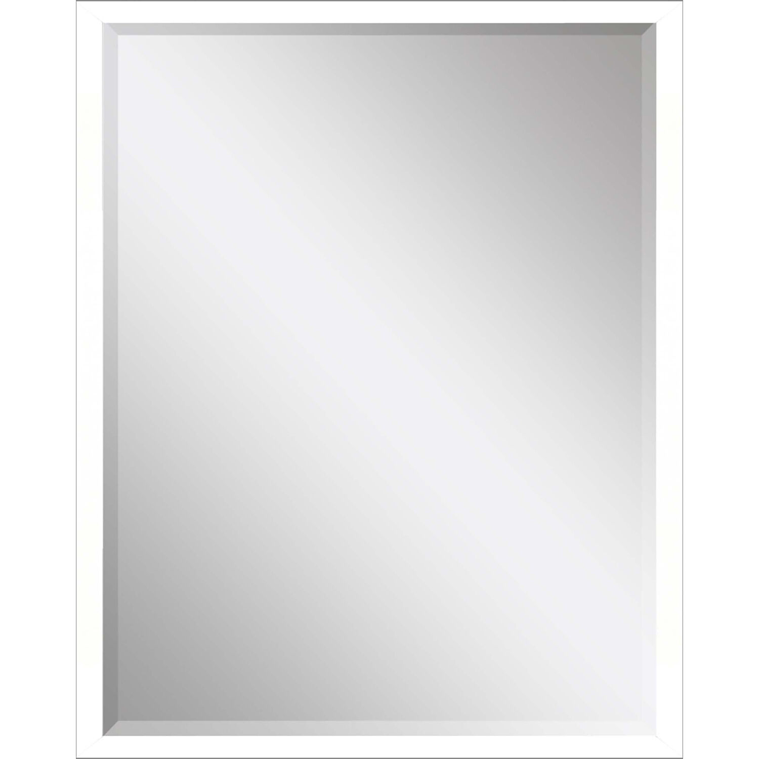 867 Mirror Group 38 X 26 inch White Wall Mirror