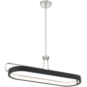 Pemberton LED 12 inch Satin Nickel Pendant Ceiling Light
