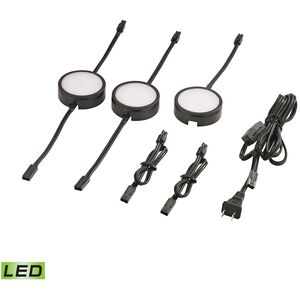 Housings LED 2.75 inch Black Under Cabinet - Utility