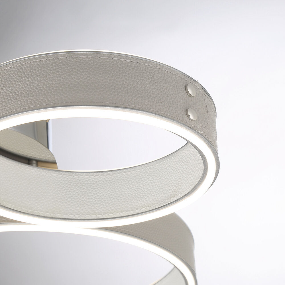 Verdura LED 24.5 inch Grey Flush Mount Ceiling Light