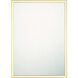 Nixon 42 X 30 inch Gold Mirror