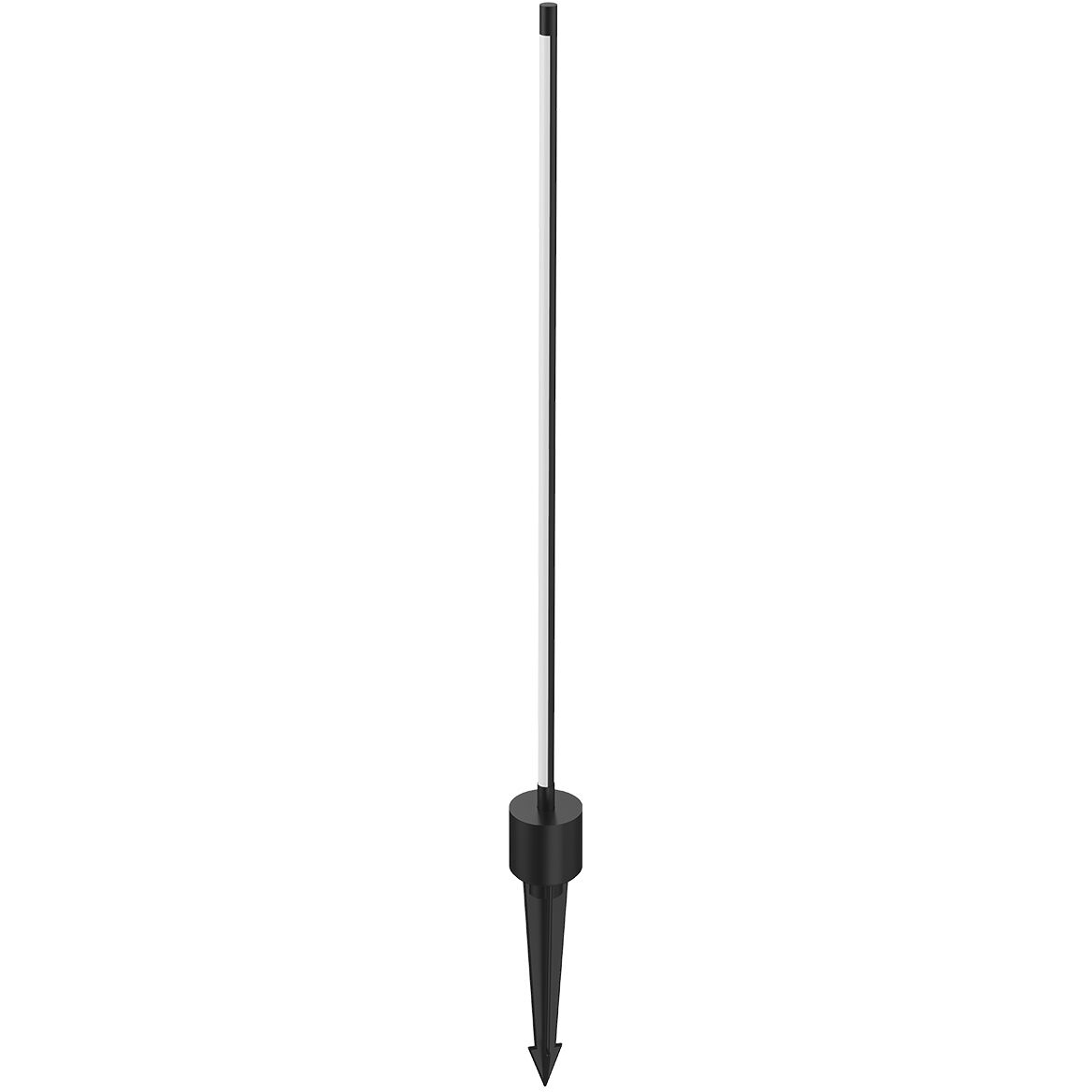 Dorian 12V, with Outdoor Rated Low Voltage Transformer (Transformer supplied by others) 6.00 watt Black Exterior Low Voltage Landscape