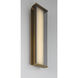 Dulton LED 5 inch Antique Brass ADA Wall Sconce Wall Light