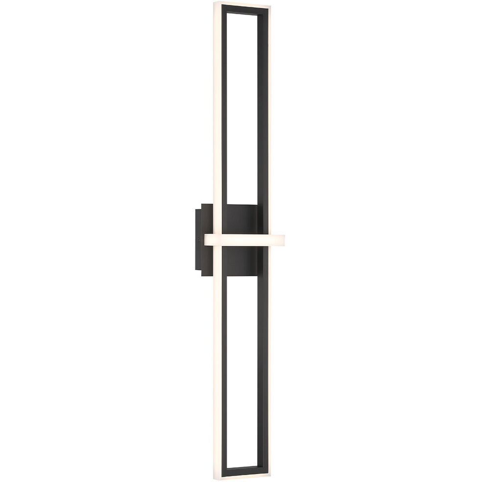 Bordo LED 35.5 inch Black Outdoor Wall Sconce