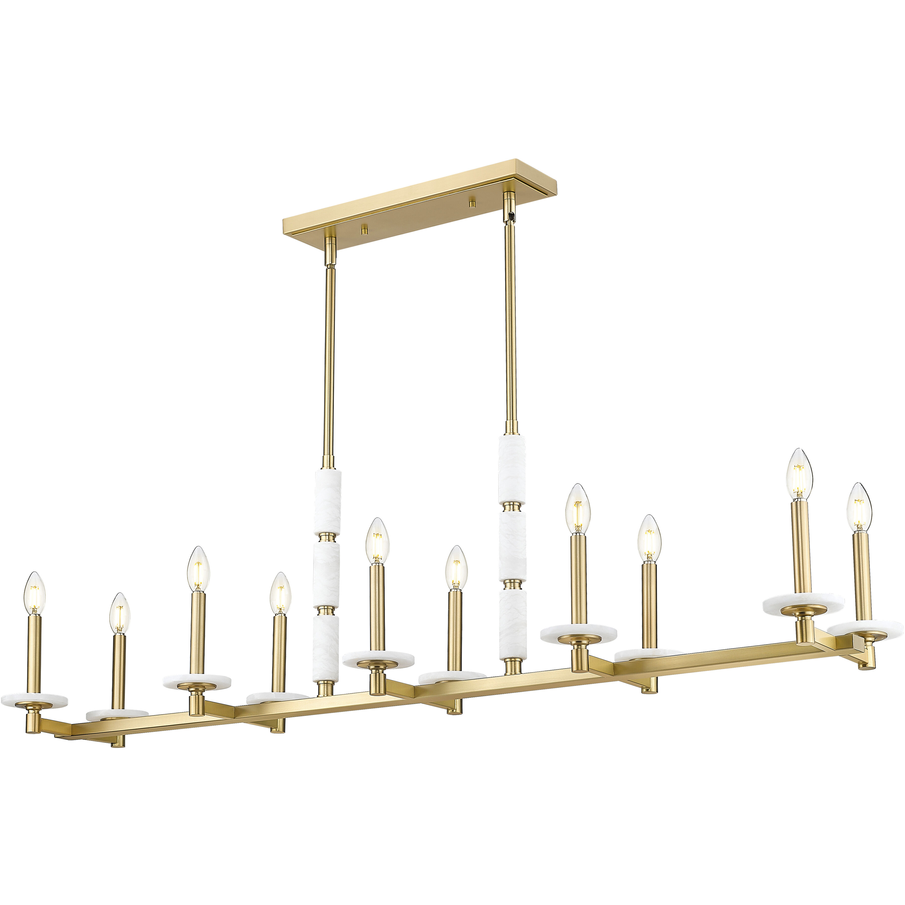 Kaden 10 Light 12.00 inch Island Light