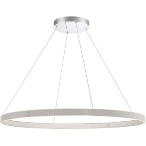 Verdura LED 45.25 inch Grey Chandelier Ceiling Light