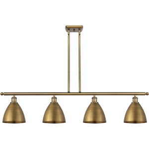 Ballston Dome LED 48 inch Brushed Brass Island Light Ceiling Light