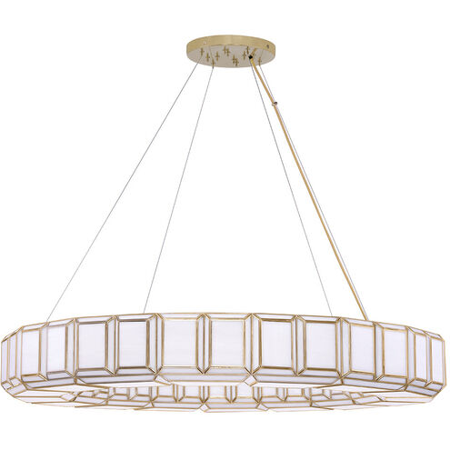 Belmont 16 Light 48 inch Brass Chandelier Ceiling Light