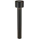 Passage 10 watt Black Outdoor Bollard