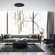Santana LED 24 inch Mix Chandelier Ceiling Light