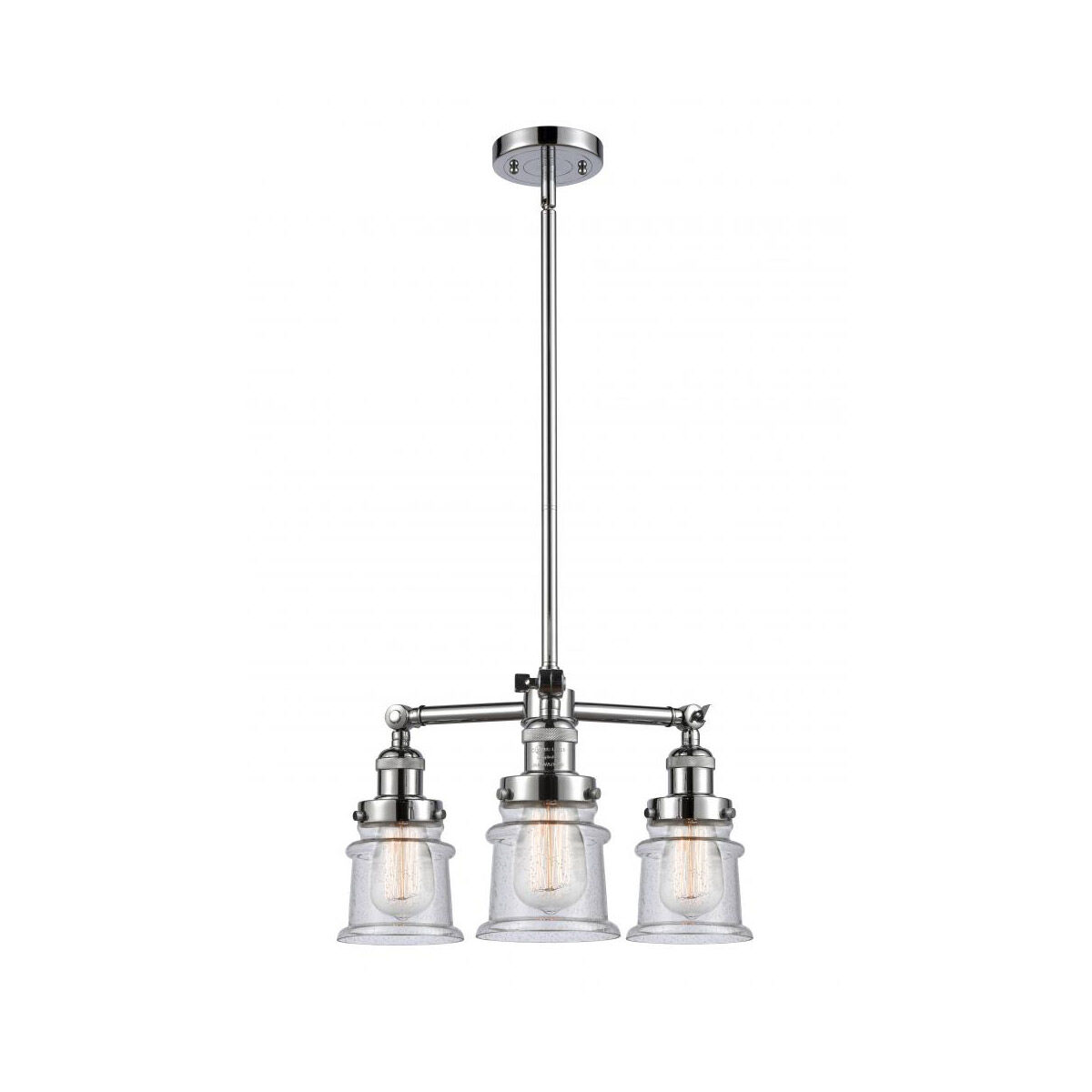 Franklin Restoration Small Canton 3 Light 18.00 inch Chandelier