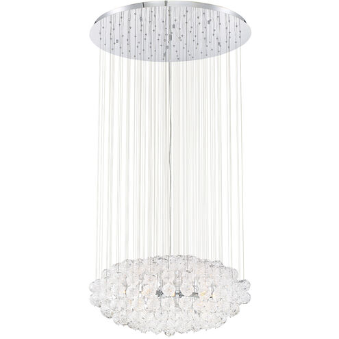 Riverdale 10 Light 32 inch Chrome Chandelier Ceiling Light