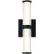 Fayton 1 Light 14 inch Black Outdoor Wall Sconce