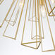 Dendelio 13 Light 30 inch Gold Chandelier Ceiling Light