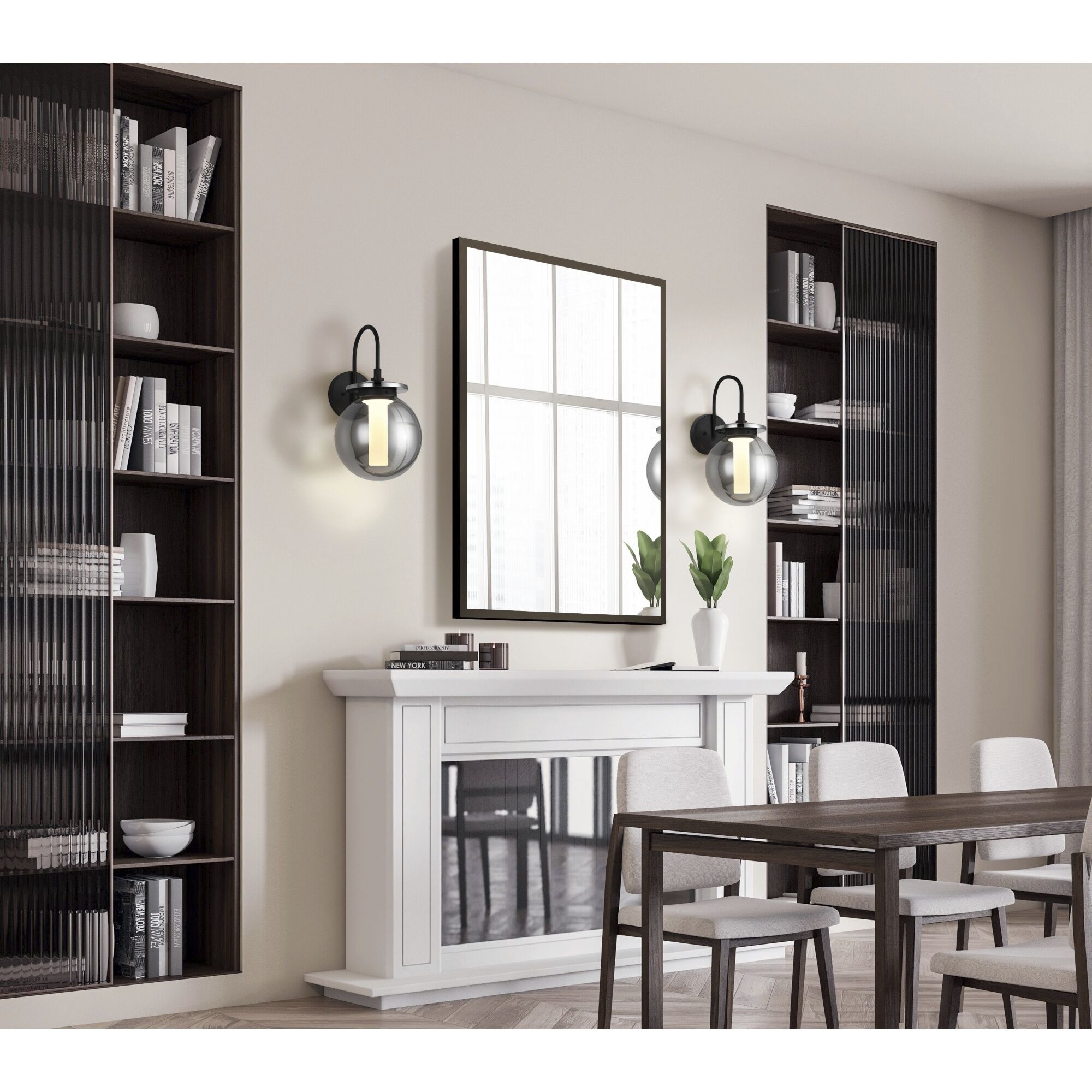 Caswell 1 Light 18.25 inch Black Outdoor Wall Lantern