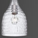 Altima 1 Light 7 inch Chrome Pendant Ceiling Light in Clear, Small