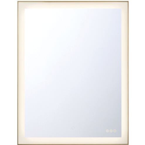 Lenora 36 X 28 inch Gold Wall Mirror
