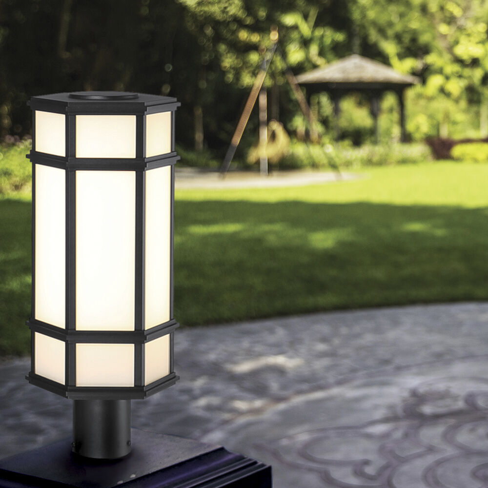 Led post lantern outlet