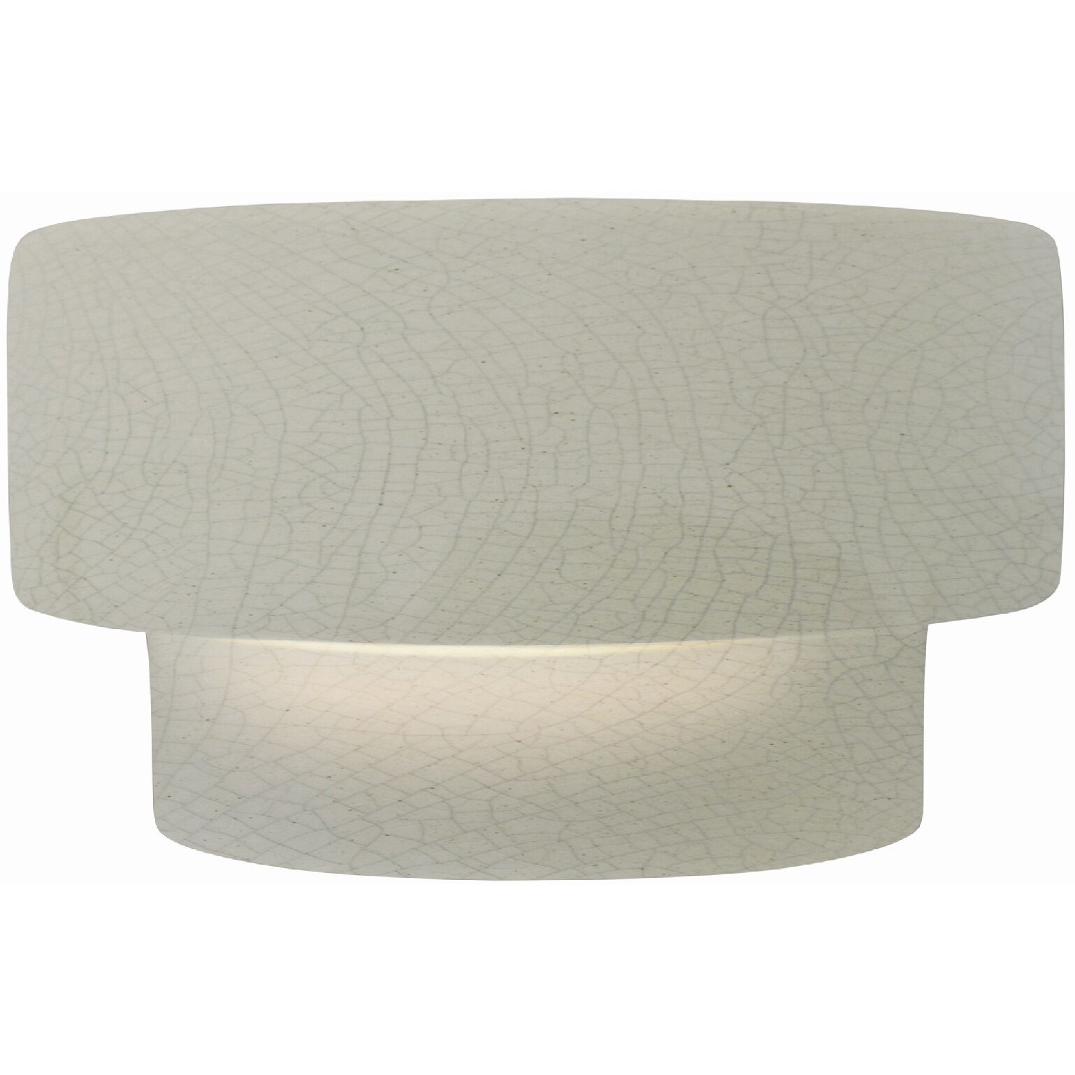 Ambiance LED 10 inch White Crackle Wall Sconce Wall Light