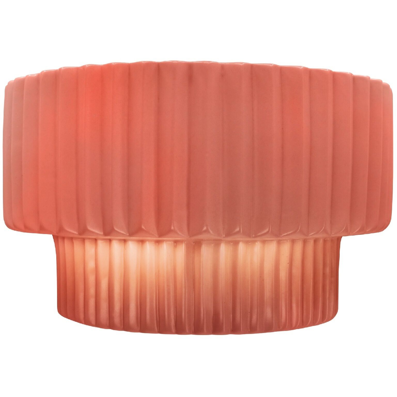Ambiance LED 10 inch Gloss Blush Wall Sconce Wall Light