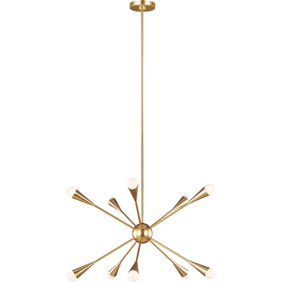 ED Ellen DeGeneres Jax 10 Light 27.25 inch Chandelier